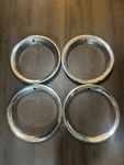 1972 - 1980 Pontiac Firebird Tempest Grand Prix Bonneville 15X7 Trim Rings (4) Used. Price: $164.95.
