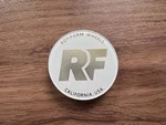 Rotiform White/gold Center Cap Logos Hex Spline. Brand New. Price: $20.00.