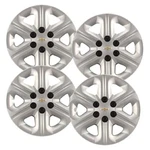 (4) Set 17" Chevrolet Traverse 2009-2017 Silver Hubcaps Remanufactured. Price: $140.00.