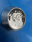 Rapidash Center Cap (P7241) C0708 Missing Paint On Emblem Used. Price: $24.69.