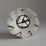 Azara Wheel Center Cap C249L176S Custom Rim Chrome In Used. Price: $49.00.