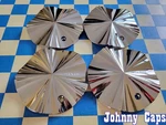 Dante Wheels # C10816 New Chrome Custom Center Caps Jc (qty. 4). Price: $56.99.