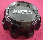 Ultra Motorsports Wheels Gloss Black Custom Center Cap # A89-0081BK (1) Used. Price: $29.99.