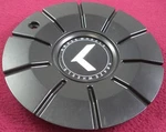 Kraze Wheels Flat Black Custom Center # 733CAP (1) Used. Price: $69.95.