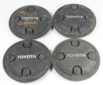 1986-1992 Toyota Corolla Tercel Center Cap Set Of Black 716814 Oem Genuine Used. Price: $76.49.