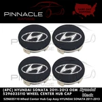 4PC Hyundai Sonata 2011-2013 Center Wheel Hub Cap 529603S110 New. Price: $24.98.