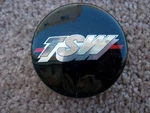 Tsw Custom Wheel Black Center #CC55 Caps 2-1/8" (1) Used. Price: $17.96.