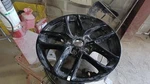 2021 Jeep Grand Cherokee Black Aluminum Double Spoke Wheel 04755340AA 2380940 Used. Price: $349.00.
