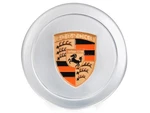 Porsche Wheel Center Cap Genuine Silver Painted Crest PCG90103820 New. Price: $86.00.