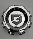 Gear Off Road Chrome/gloss Black Logo Wheel Center Cap G21COVER-8H New. Price: $49.99.