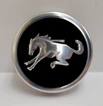 Oem Ford Bronco 2.5" Chrome Center Cap M2DC-1A096-GA Used. Price: $20.25.