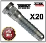 Brand New 20 Wheel Lug Studs Front Rear Replace Gmc Oem # 610428. Price: $72.50.
