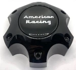 6193-1456-CAP American Racing Black / Chrome Wheel Center Used. Price: $35.94.