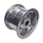 6" Azusa Tri-star Wheel, Wide With Steel Insert, 1" To 3/4" Step For Live New. Price: $67.98.