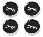 Mustang Wheel Cap Magnum 500 Mercury Cougar With Silver Cat 4PC Black 67-77 New. Price: $183.95.