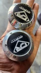 Pair Dcenti Racing Custom Wheel Rim Chrome Black Hub Cover Center Cap XY-001 Used. Price: $30.00.