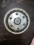 2005 Ford E450 Van Cutaway Used 15 Dually Wheel Hub Rim Chrome Cap Cover. Price: $65.00.