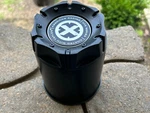 American Racing Atx Series Custom Wheel Center Cap Black Alloy # 1425006018 Used. Price: $16.65.