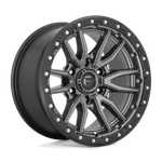 Fuel 1PC D680 Rebel 17X9 5X127 1MM Matte Gun Metal Black Bead Ring Wheel New. Price: $299.00.