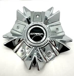 56162285F-1 Strada Wheels Chrome And Black Center Cap S18 Used. Price: $71.92.