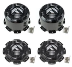 New Fuel Front Rear Dually Wheel Center Caps Set Black Lug D536 D574 D538 D436. Price: $144.00.