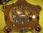 Kruz Wheels Chrome Center # 567-CAP Used. Price: $54.59.