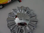 Velocity Chrome Custom Wheel Center Cap # CSVW10-2P, SJ1211-06 Used. Price: $38.99.