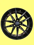 Xxr 577 19X8.5 5X114.3 +40 Black Wheel / Rim #3452 AMZ30 Used. Price: $150.50.