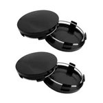 Yytqp 4 Car Wheel Hub Center Cap, 2.28" Od 2.12" Id Snap-in Pcs, Black New. Price: $17.62.
