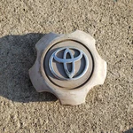 Toyota Highlander Wheel Center 02 04 05 06 07 42603-48030 17" Hubcap Used. Price: $14.00.
