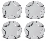 New 1999-2004 Ford Mustang 17" Silver Wheel Center Hub Cap Set. Price: $74.95.