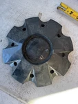 Kmc KM651 Slide Gloss Black Rim Wheel Center Hub Cap 841L210S1 Used. Price: $19.99.