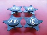 2011-2017 Hyundai Veloster (4) Wheel Rim Center Cover Plug #196 Used. Price: $50.00.