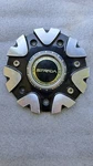 CS419 B1A Strada Black / Silver Wheel Center Cap Used. Price: $40.00.