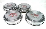 Ford 1968 1969 Oem 4 Center / Hubcaps Mustang Gt Torino Part # C80A-1130-J Used. Price: $128.00.
