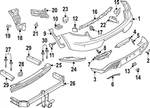 Genuine Porsche Bracket 95B-807-286-E New. Price: $17.96.
