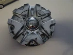 Tyson Wheel Chrome Custom Center # CTW70502-CAP Used. Price: $116.99.