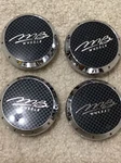Mb Wheels Center Cap Chrome & Carbon Fiber Snap In 2.75" Od C-228-3 C425-V Used. Price: $40.00.