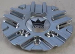 Mazzi Wheels Chrome Custom Center Caps # C-553-2 / C10365C LG1605-28 Used. Price: $59.95.