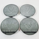 Vogue Wheel 3 5/16" Dark Chrome Center Caps # A89-9479B Used SET/4. Price: $79.99.