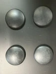 Genuine 1991 To 1995 Plymouth Sundance Shadow Caravan Center Hubcaps Used. Price: $20.00.