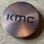 Kmc 1503S01 Brushed Titanium Black Center Cap 2-3/4" Used. Price: $25.00.