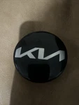 22D27 Kia Center Caps Used. Price: $15.00.