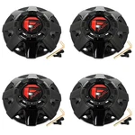 4 Fuel Off-road Wheels Black Center Caps For 5/6L D612 Stroke D623 Warrior New. Price: $110.91.