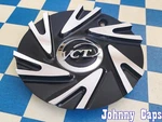 Vct Wheels # CAP5354-B Black & Silver Metal Center 61 (qty. 1) Used. Price: $125.21.