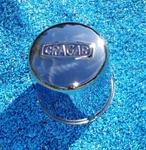 Cragar Wheels Push Through Style Metal Chrome Center Cap A-29271-1 Used. Price: $22.50.