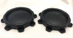Eagle Dually Matte Black Wheel Center Cap Set Of Two # 3228 New. Price: $94.50.