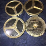 Aftermarket Mercedes Center Cap P7805) 89-9022 550003 Set Of (4) Gold Star Used. Price: $99.00.