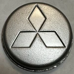 For Mitsubishi Oem Center Cap 2-1/4 Inches Silver MB816557 Used. Price: $29.98.