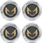 Oer 748666 1977-1981 Pontiac Firebird Wheel Center Cap Set Gold Emblem New. Price: $102.98.